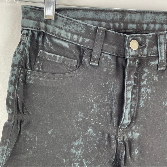 rag & bone Women's Black Speckled Skinny Jeans in Blackout Cut 7816  Size 31 - Picture 2 of 7